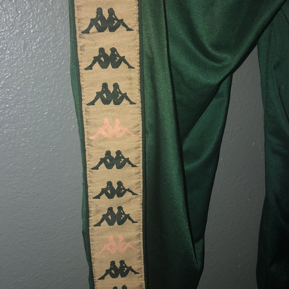 Green Kappa Pants - Sz Small - Excellent Condition - Picture 6 of 8